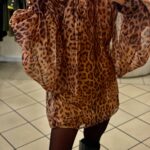 Animal Printed Over shirt/Dress