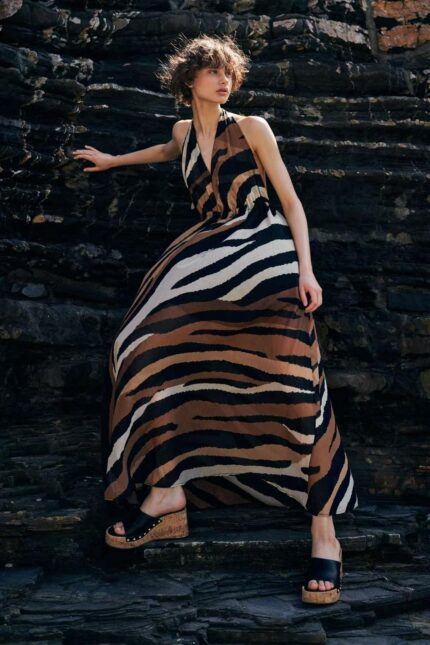 Lumina Dress Animal Print