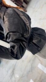 LEATHER STYLE BOMBER - Image 3