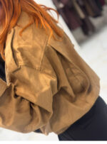 Suede Bomber Jacket - Image 3