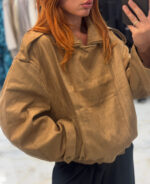 Suede Bomber Jacket - Image 2