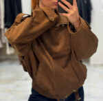Suede Bomber Jacket