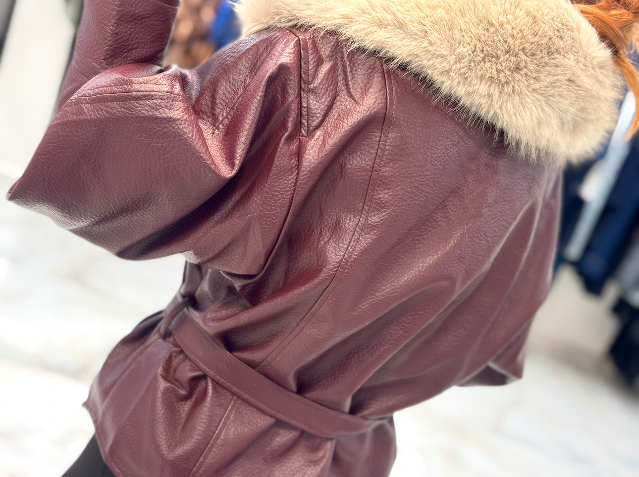 IMG_9362 LOVANA ECO LEATHER JACKET - Image 4