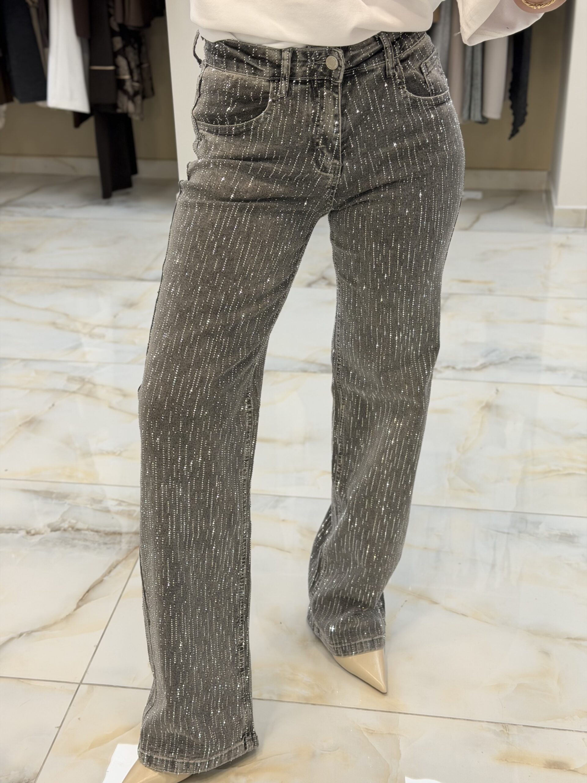 IMG_9799 LOLUS shiny jeans - Image 1