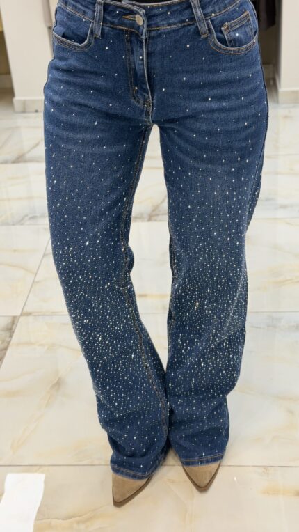 +size shiny jeans