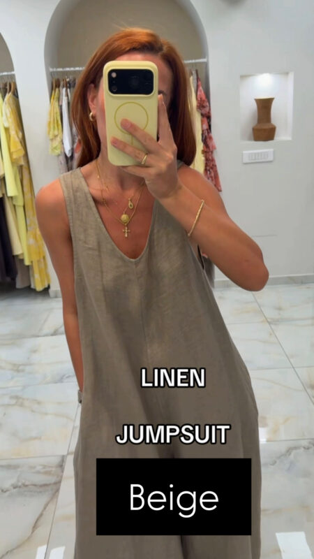 KALI LINEN JUMPSUIT