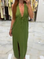 ERES linen dress - Image 9