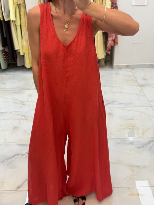 KALI LINEN JUMPSUIT