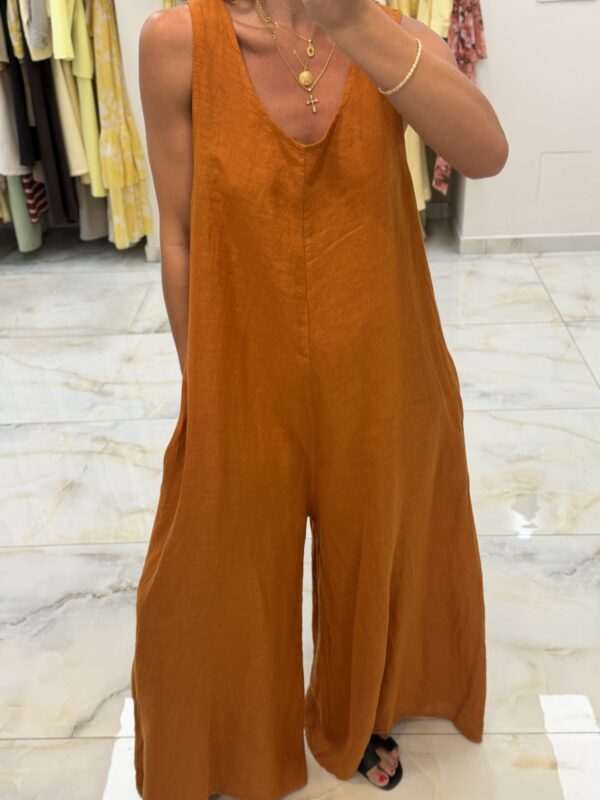 KALI LINEN JUMPSUIT