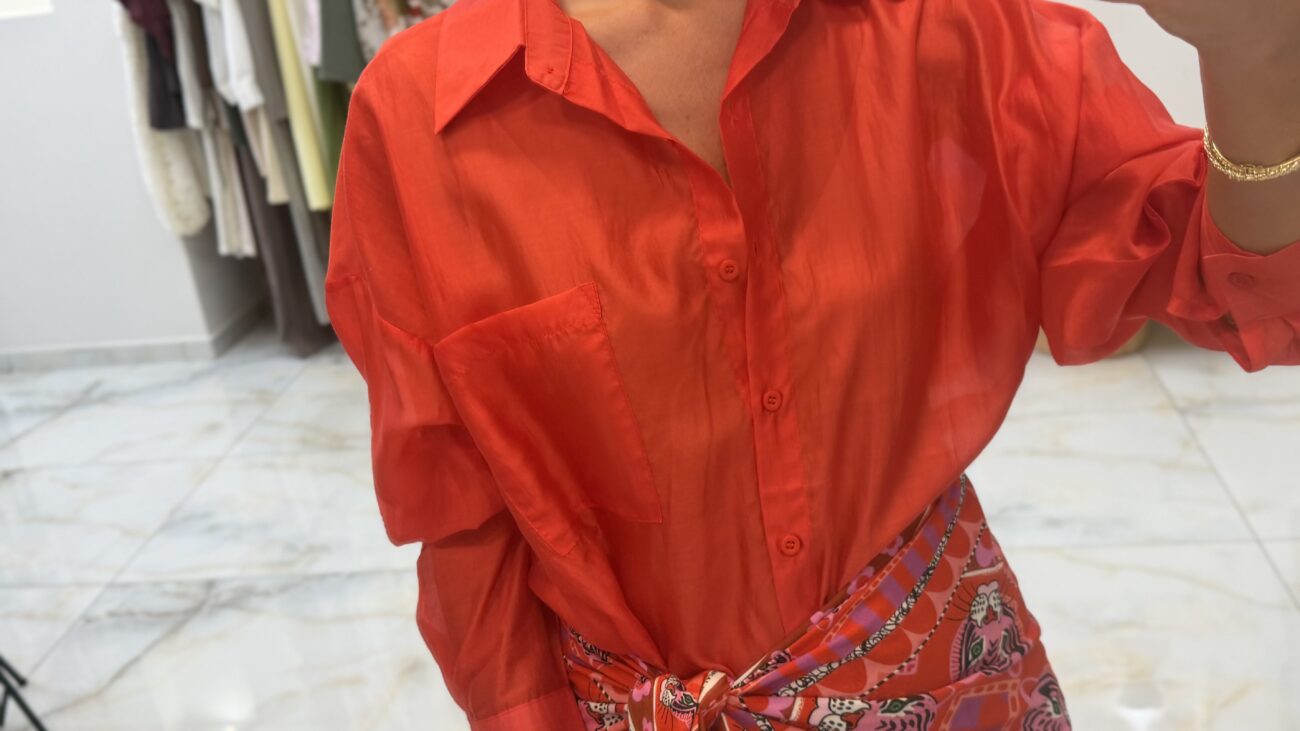 Silky shirt
