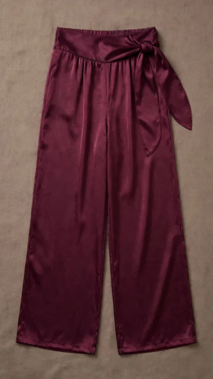NORIN PANTS SATIN