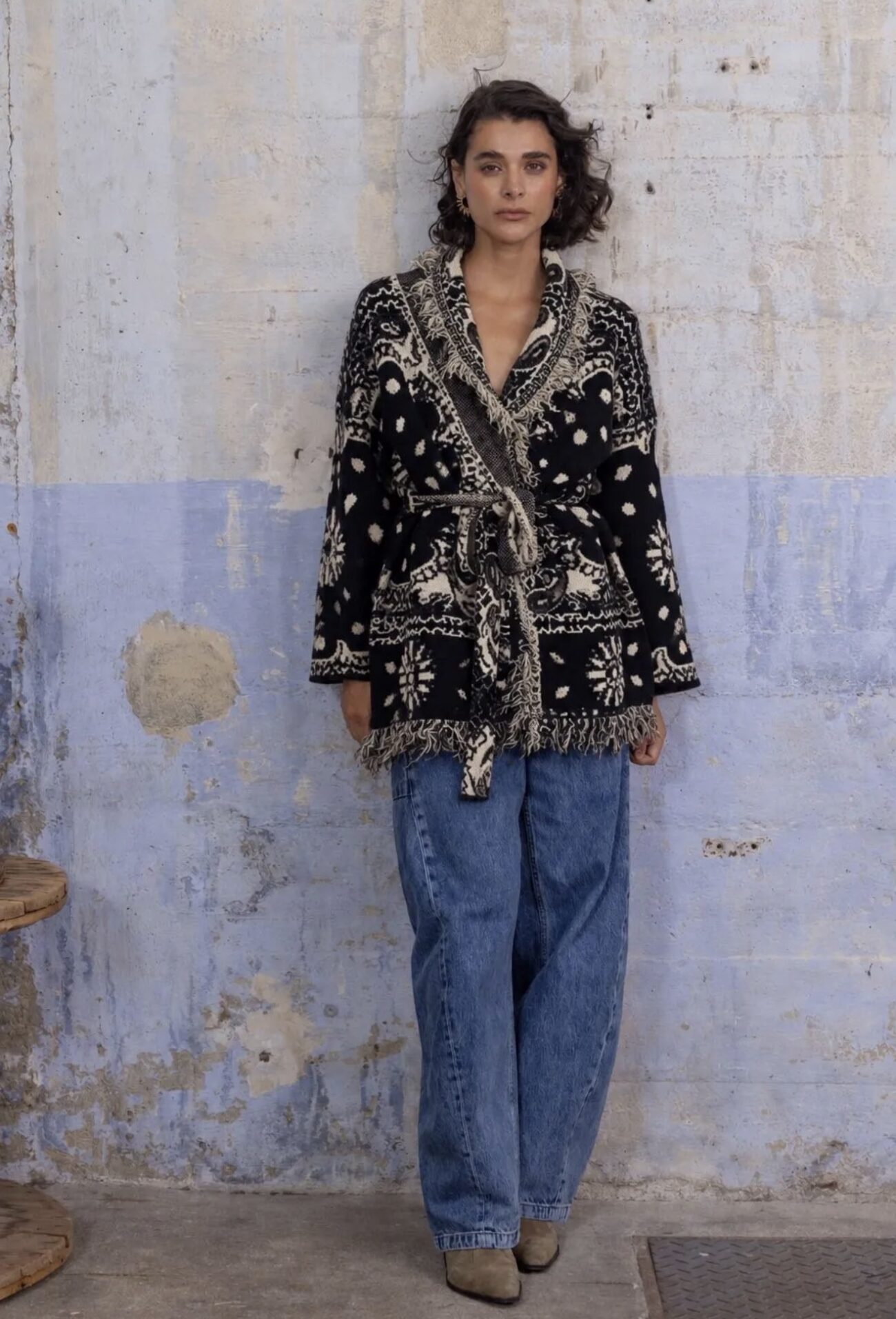 ECRUZ BANDANA JACKET