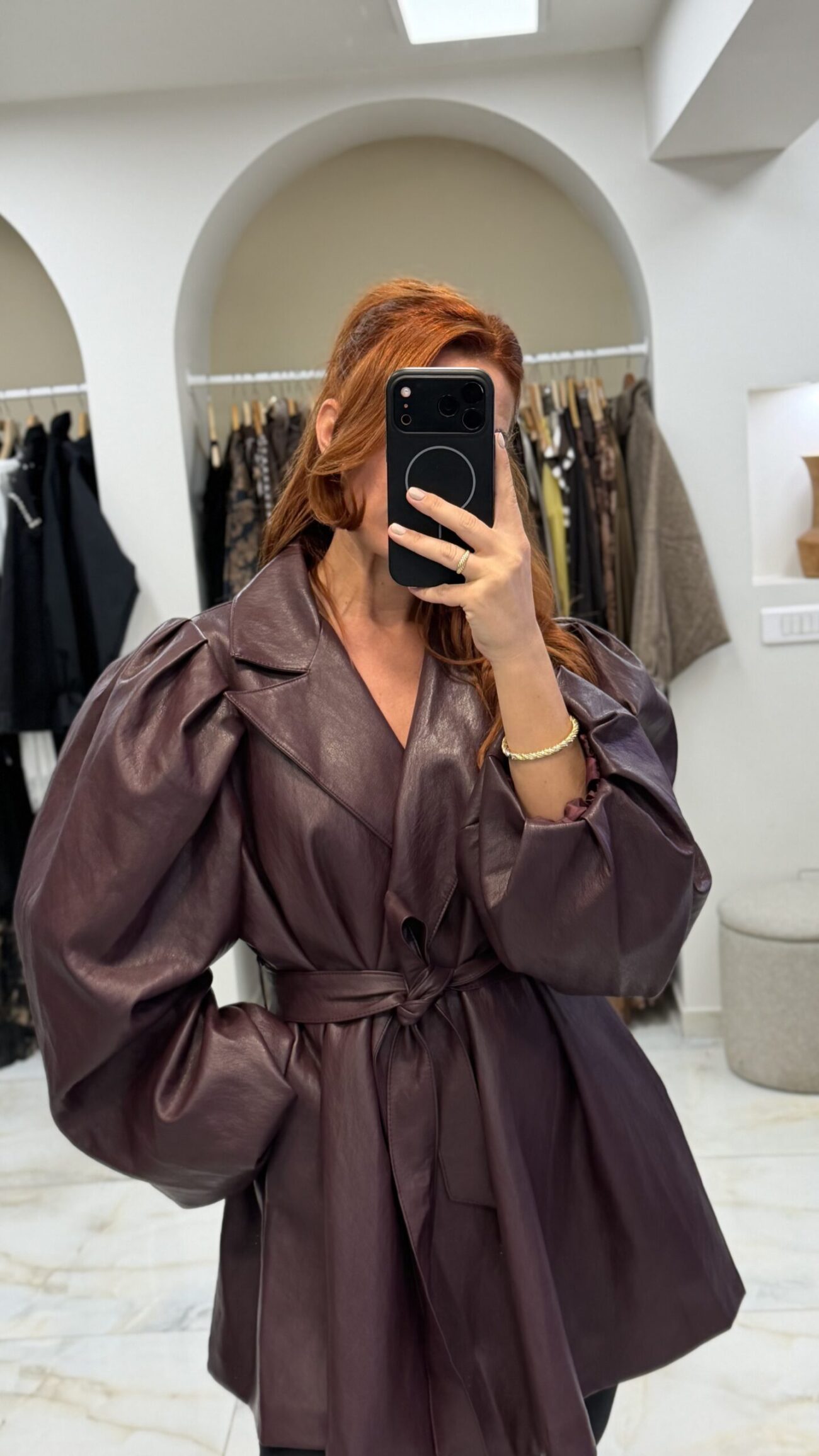 AMARELLA FAUX LEATHER