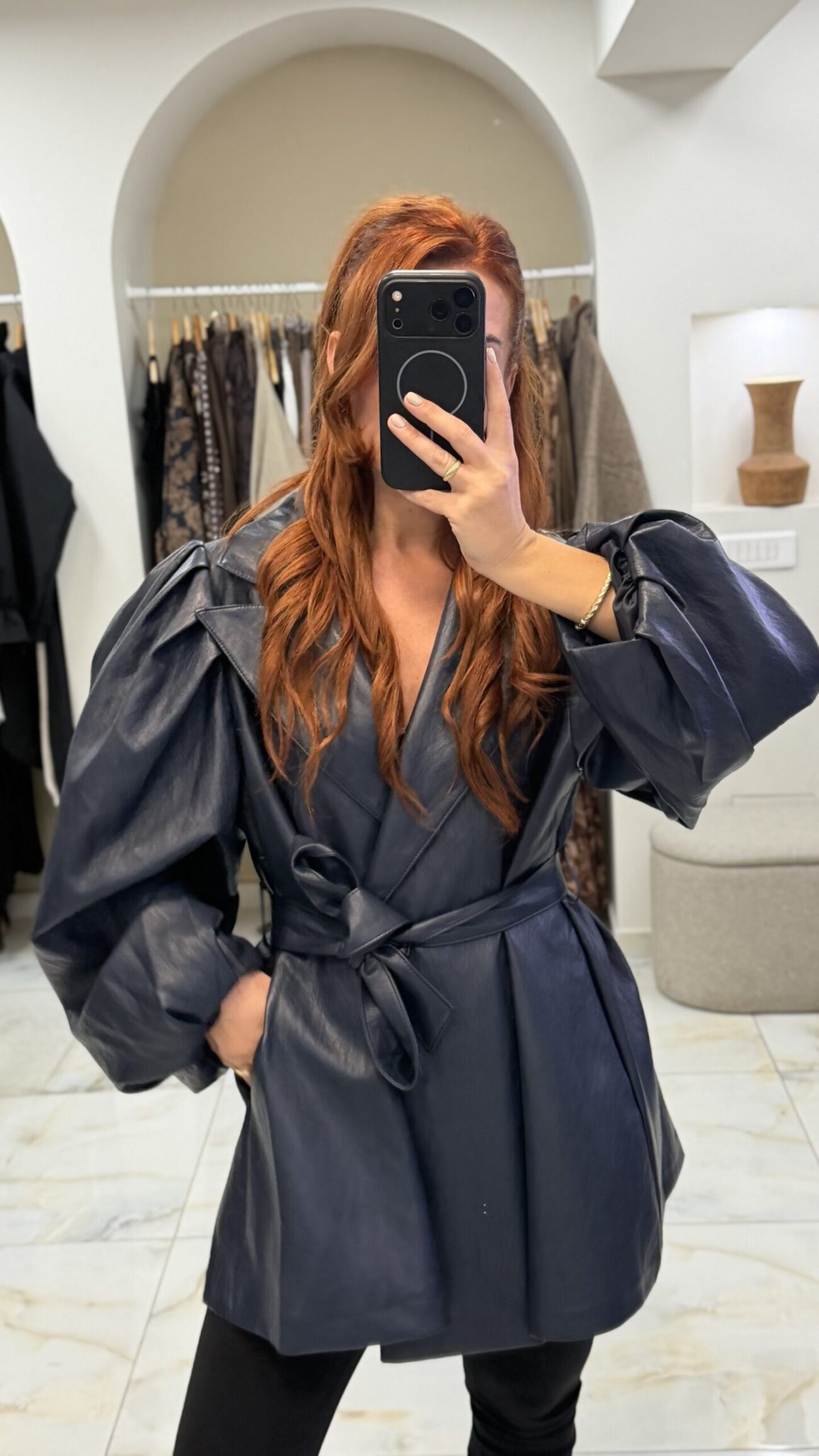 AMARELLA FAUX LEATHER